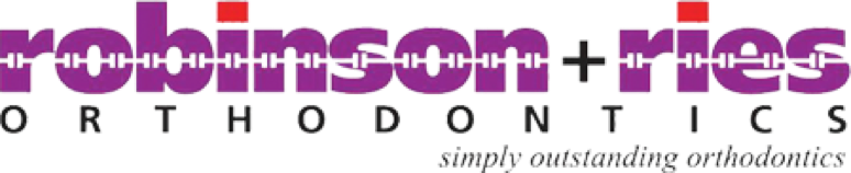 Ries + Maerz Orthodontics logo with purple text.